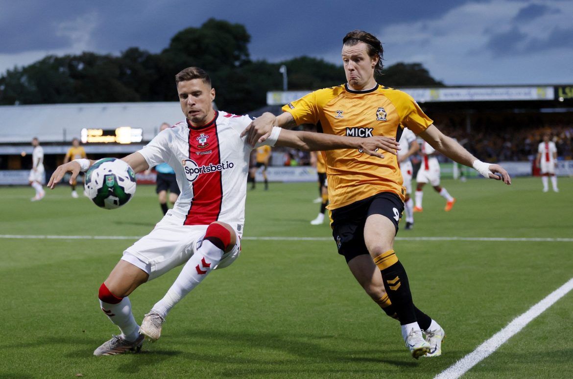 Villa working on Jan Bednarek swoop